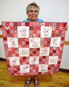 Nancy McDermott - Redwork Community Quilt